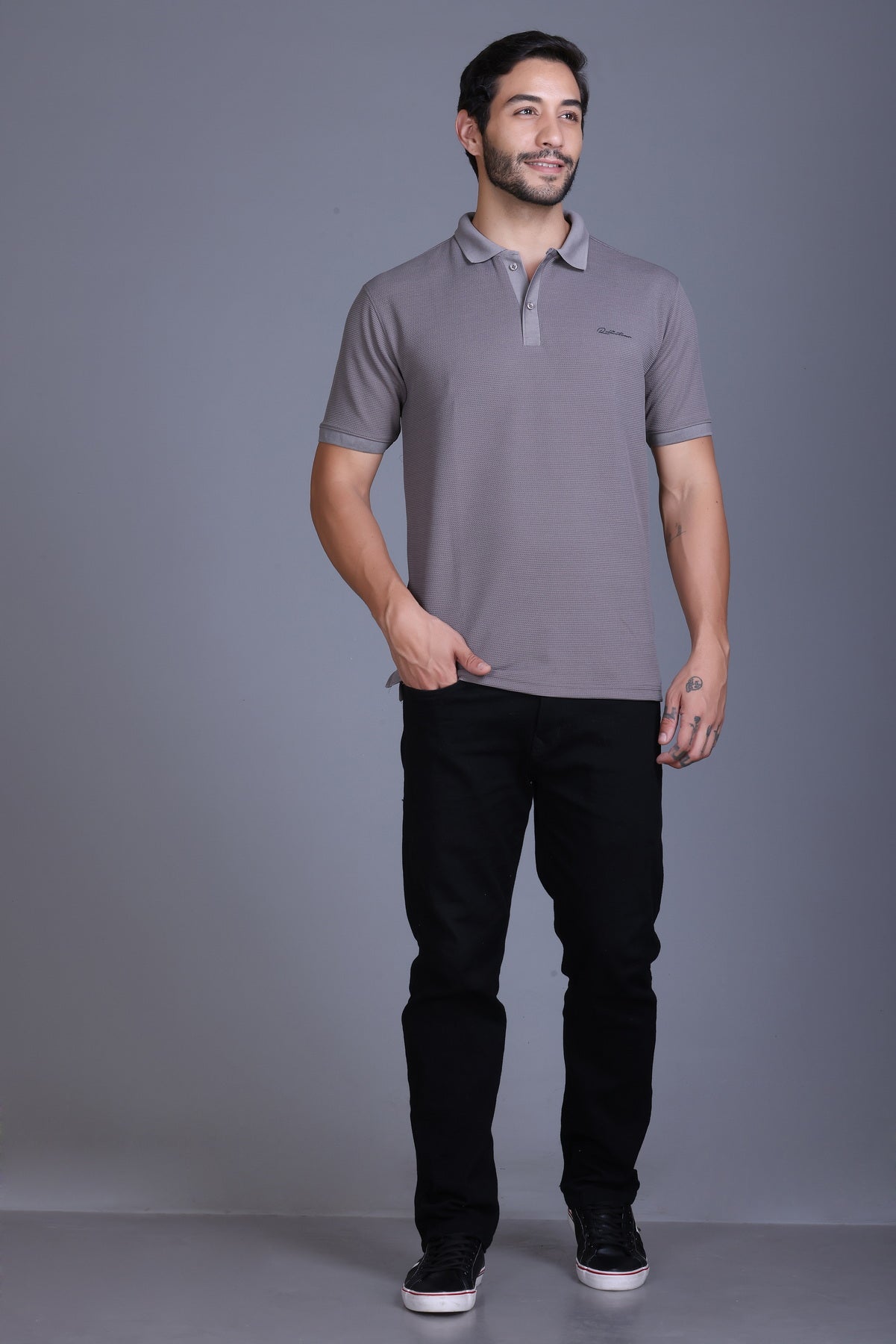 Men's Sand Collar T-Shirt