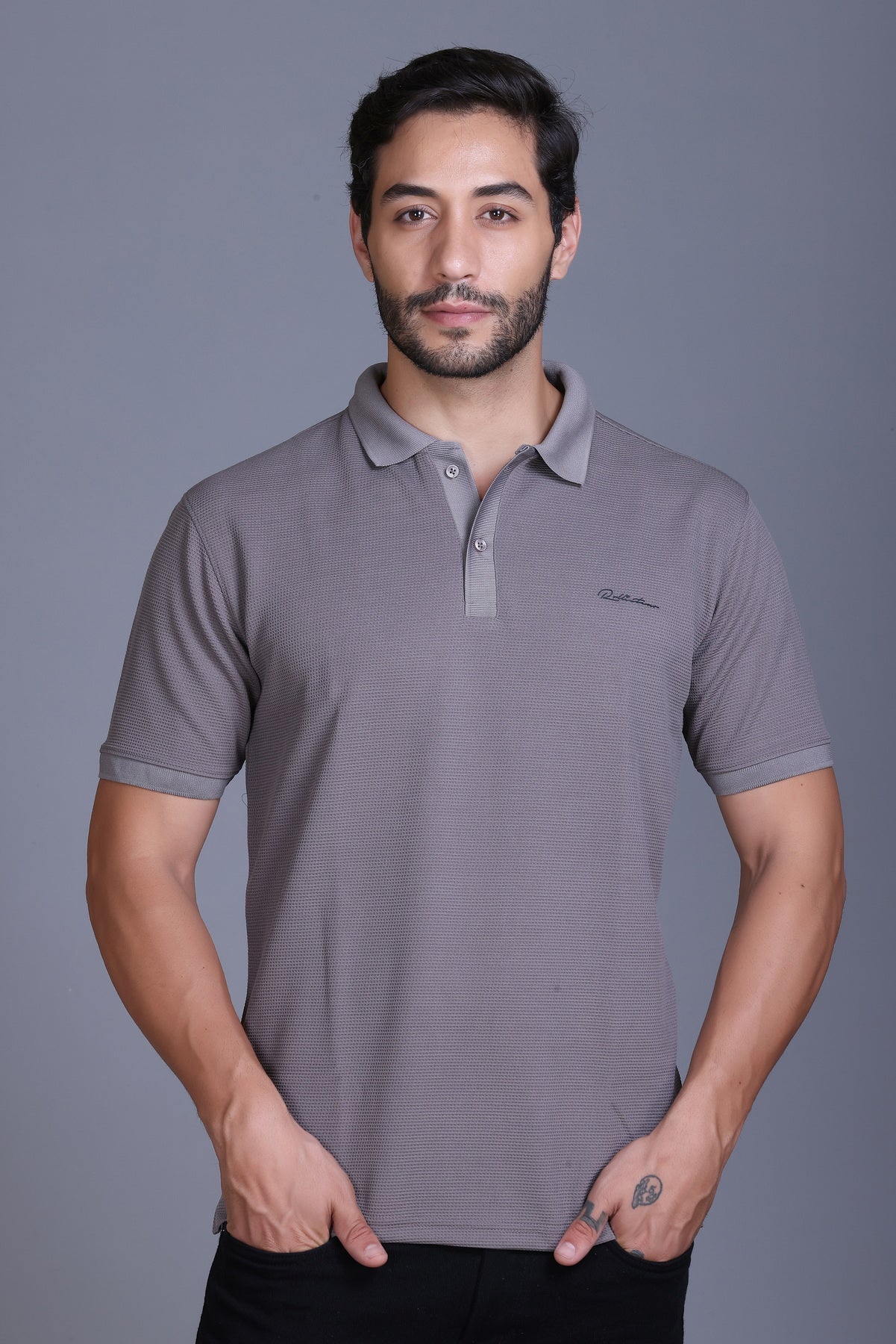 Men's Sand Collar T-Shirt