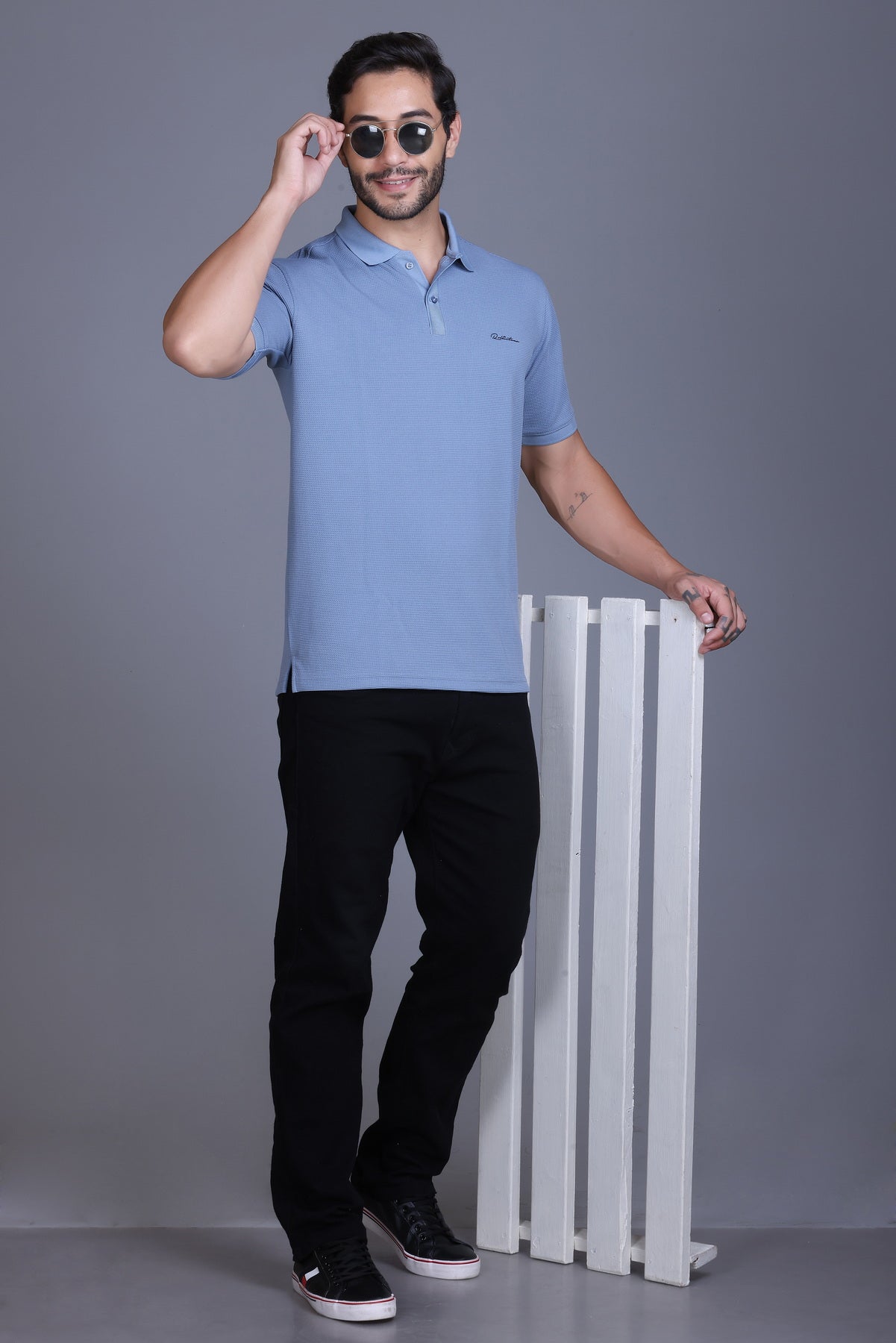 Men's Sky Collar T-Shirt