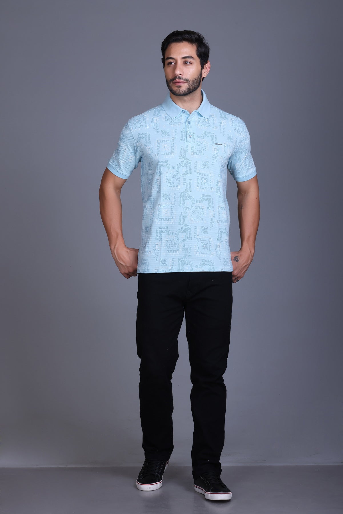 Men's Sky Collar T-Shirt