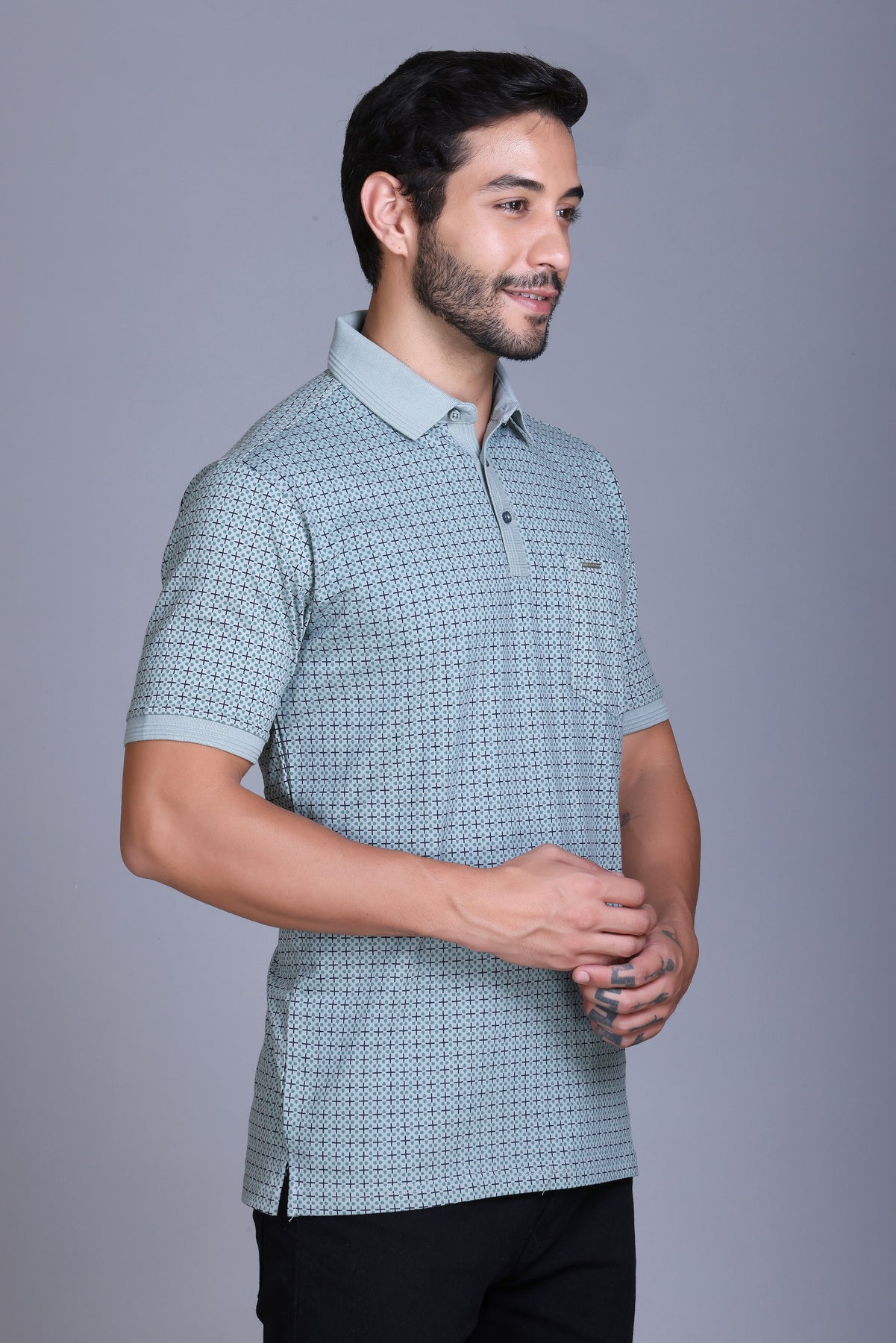 Men's Pista Collar T-Shirt