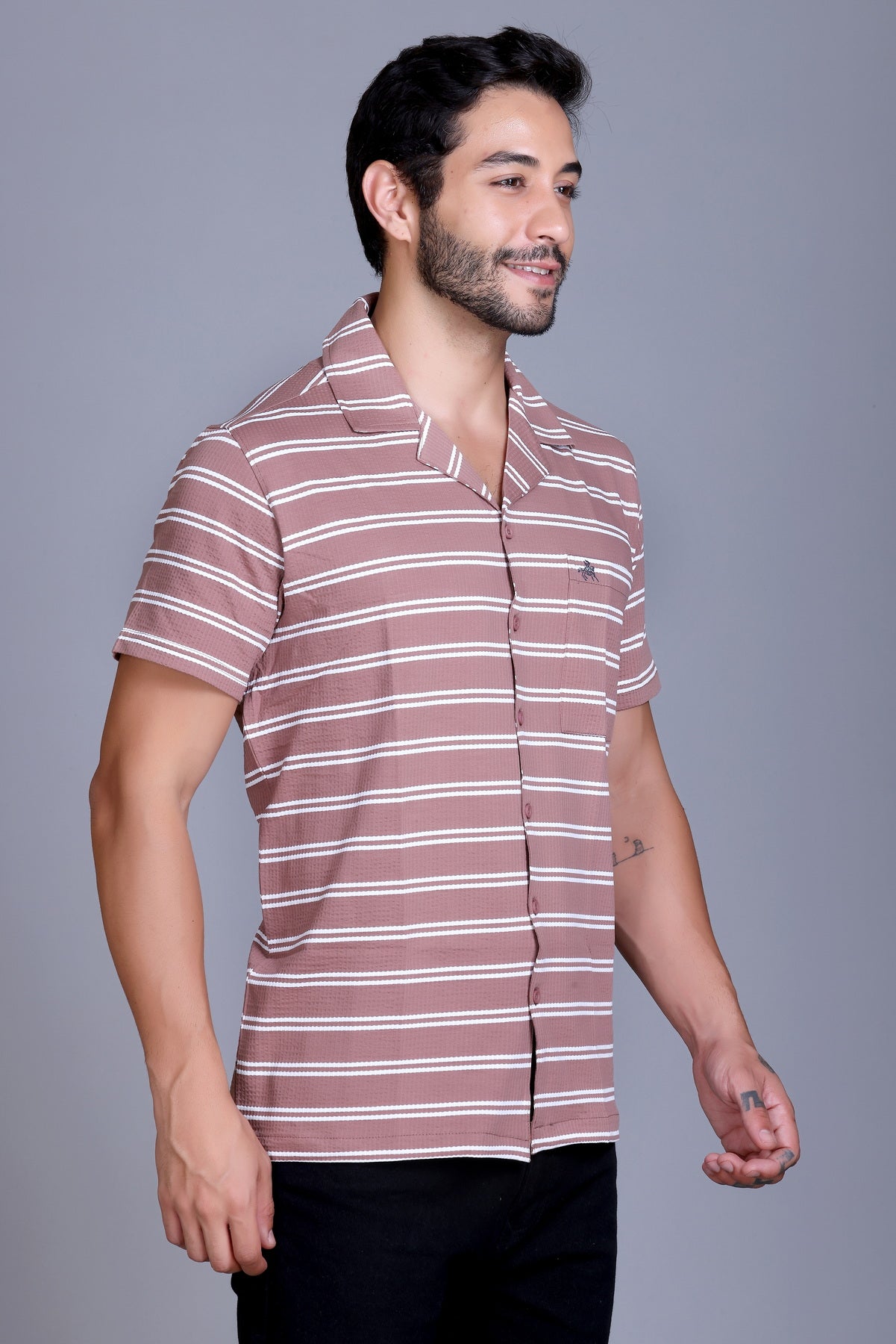 Men's Onion Collar Shirt