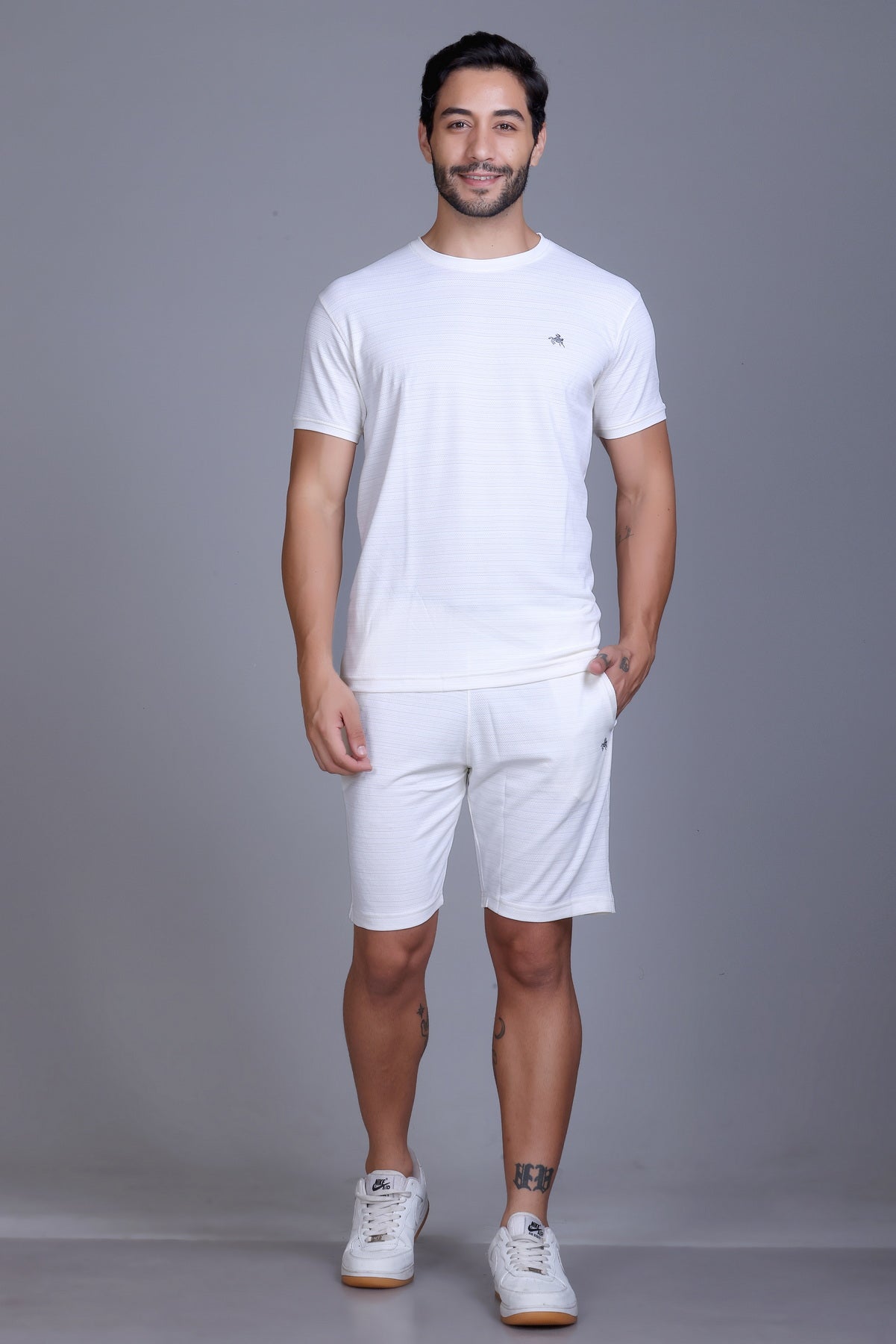 Men Cotton Regular Fit Coord Set