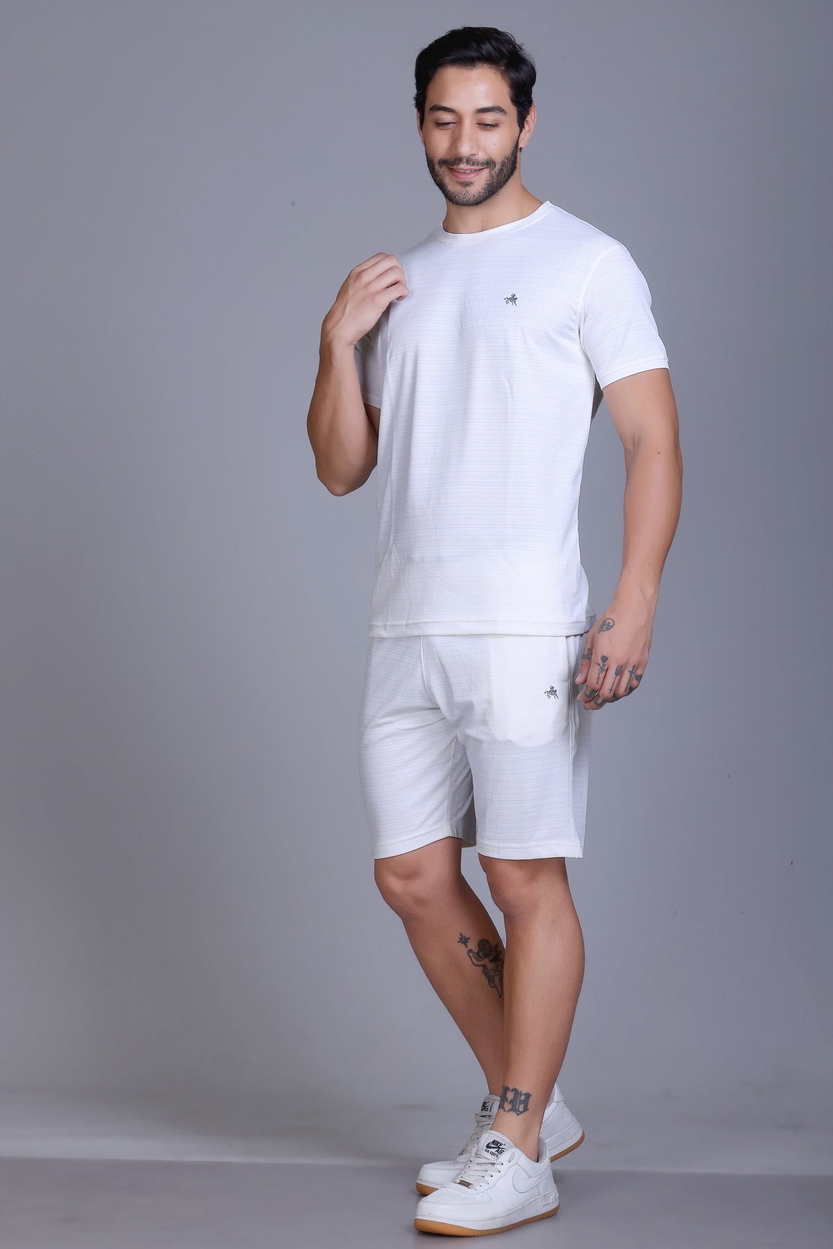 Men Cotton Regular Fit Coord Set