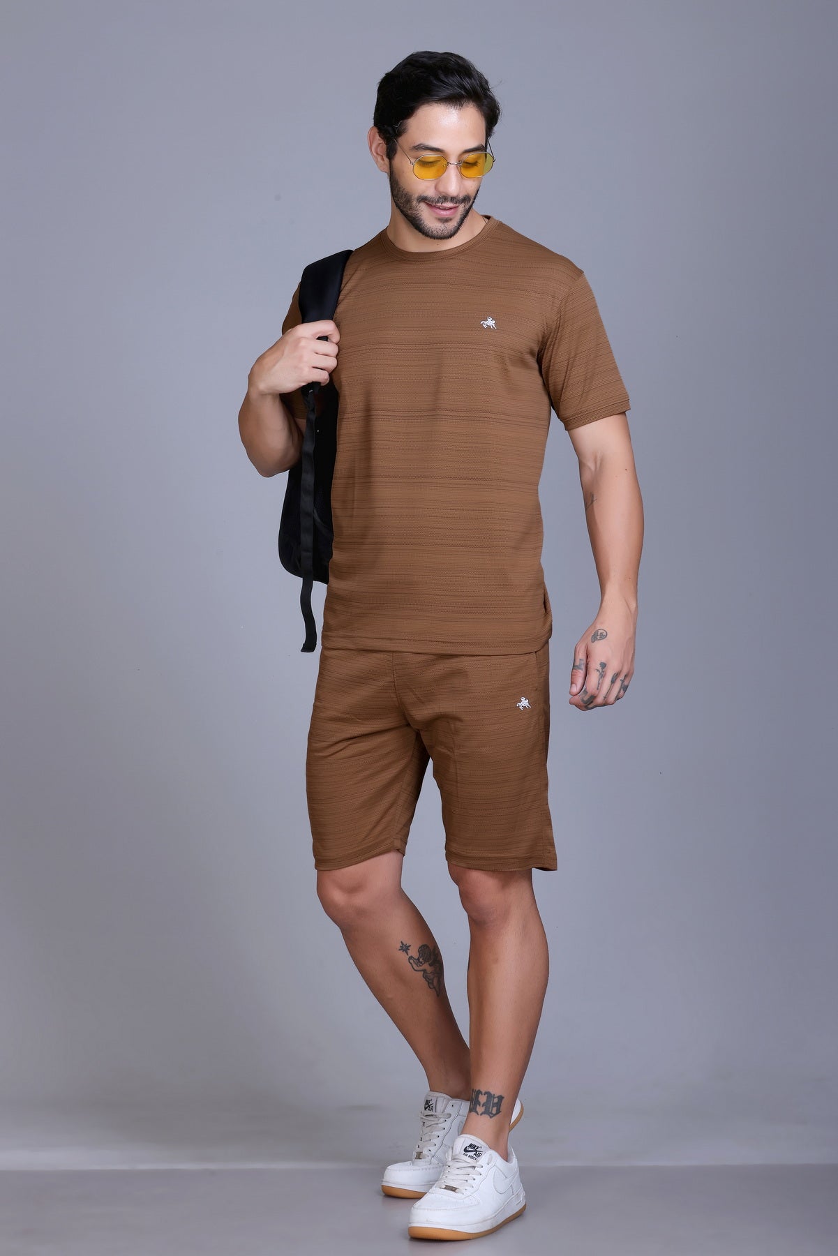 Men Cotton Regular Fit Coord Set
