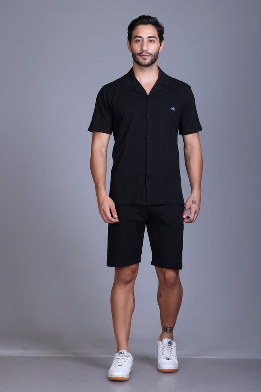 Men Cotton Regular Fit Coord Set