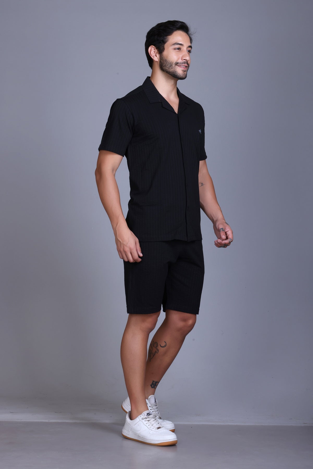Men Cotton Regular Fit Coord Set
