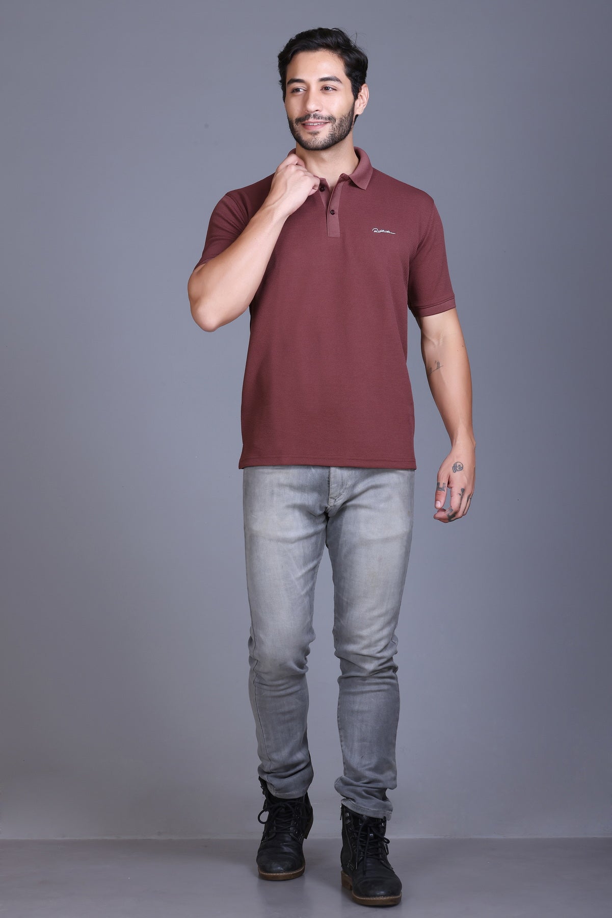 Men's Onion Collar T-Shirt