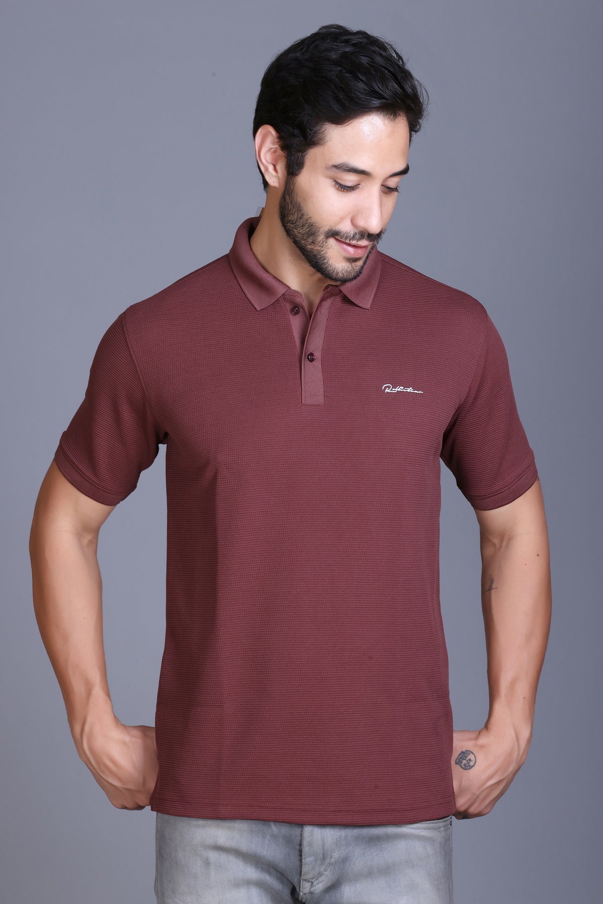 Men's Onion Collar T-Shirt