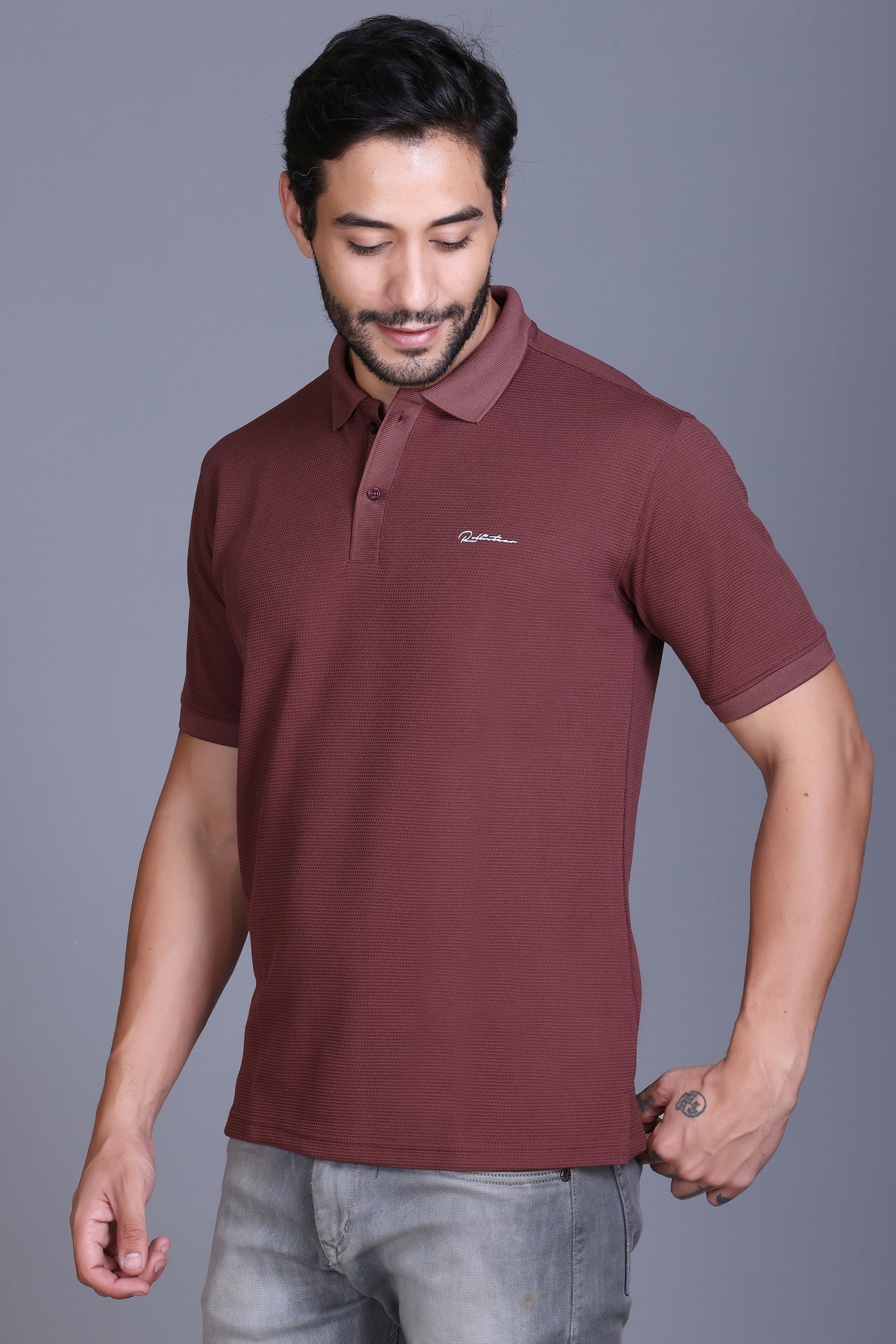 Men's Onion Collar T-Shirt