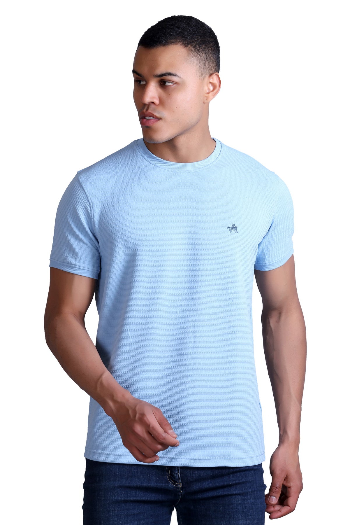 Men's Sky Round Neck T-shirt