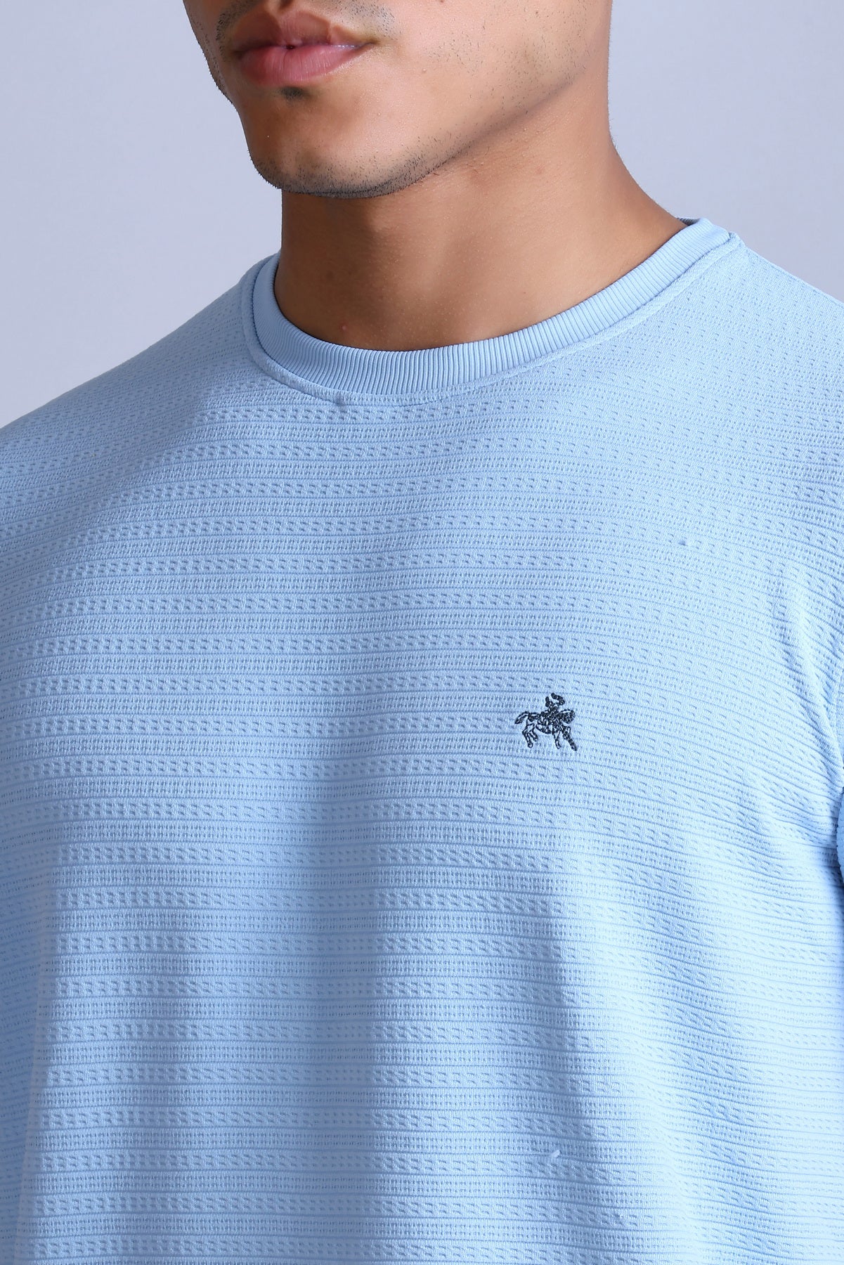 Men's Sky Round Neck T-shirt