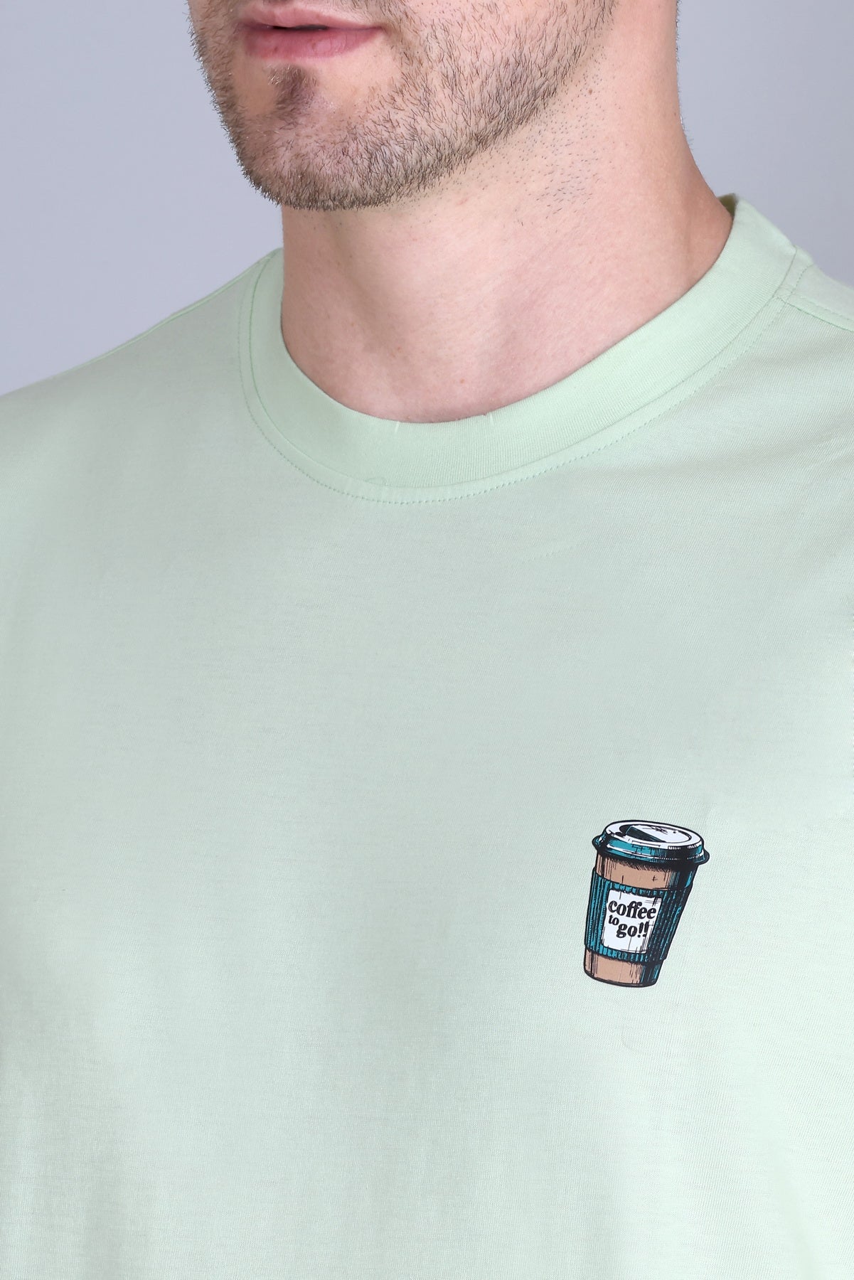 Men's Solid Oversize Round Neck T-Shirt ( Pack of 2 )