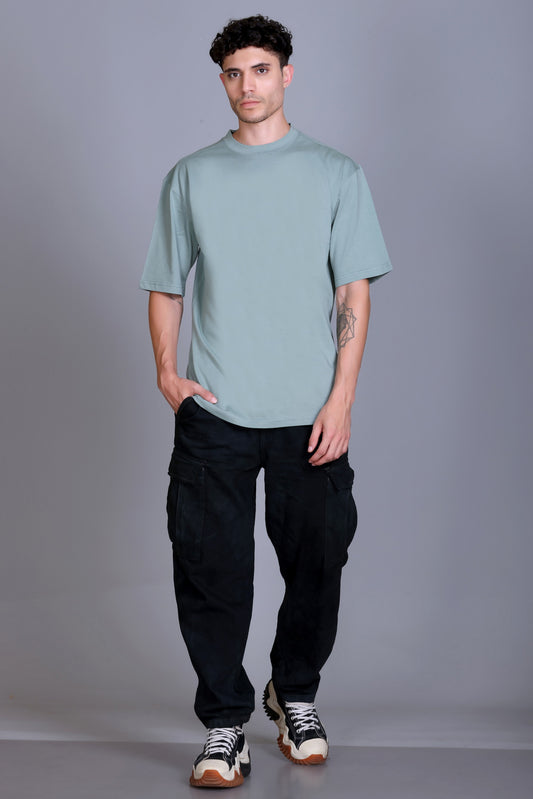 Men's Pista Oversize Round Neck T-Shirt