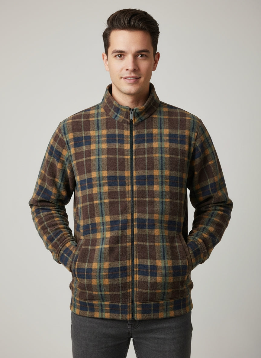 Parcel Yard Sweatshirt for Man Stylish Zipper Sweatshirts for Men