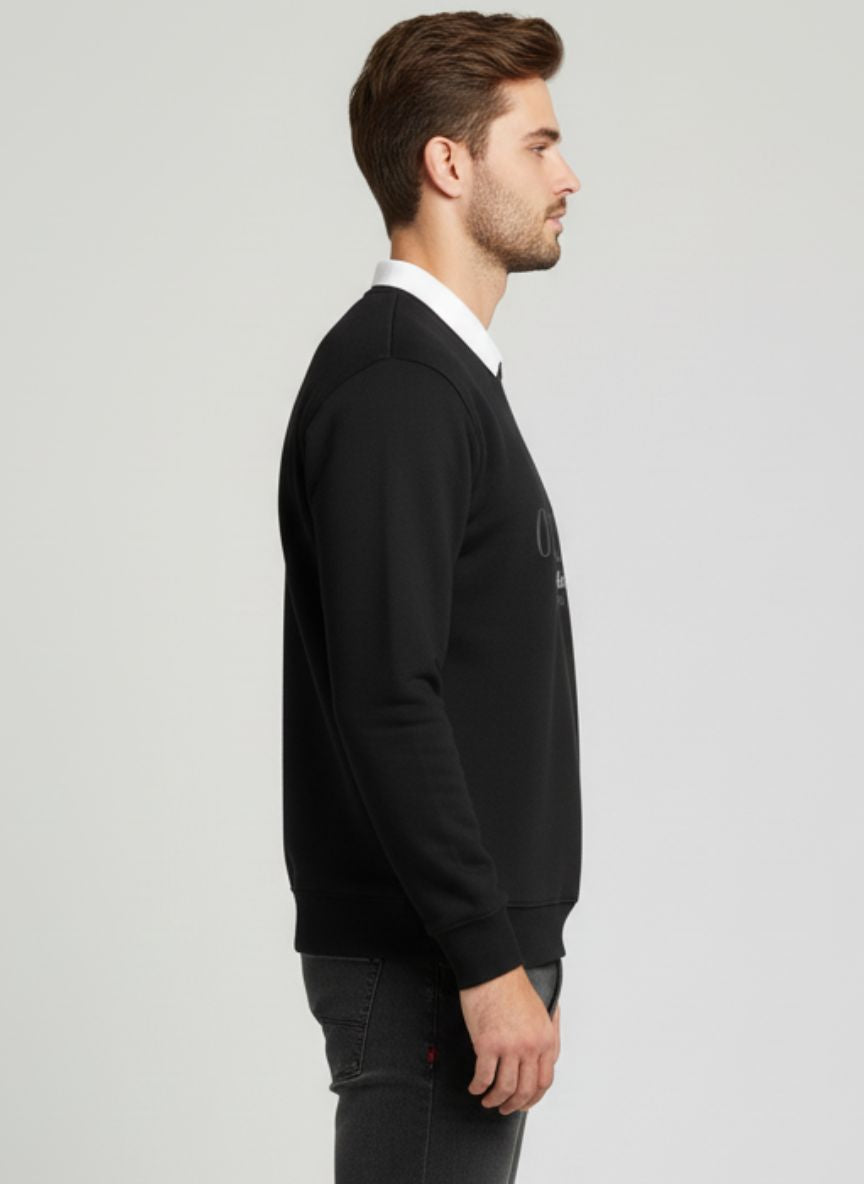 Parcel Yard Men Regular Fit Full Sleeve Sweatshirt