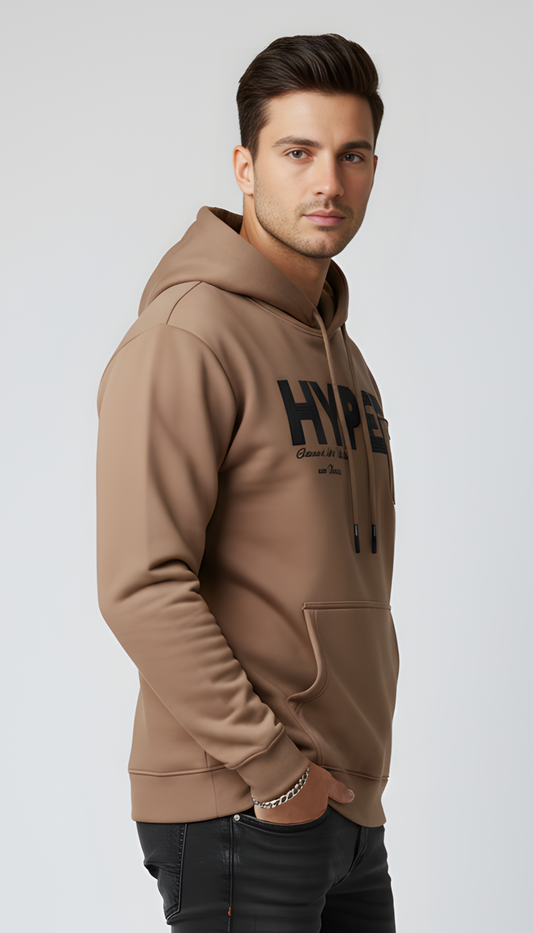 Parcel Yard Men's Full Sleeve Cotton Blend Hoodie For Men