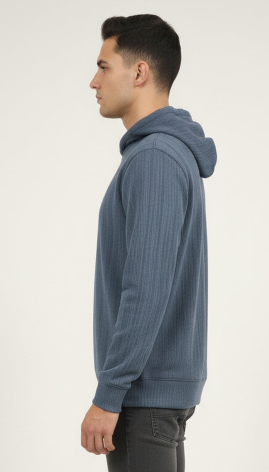 Parcel Yard Men’s Solid Hooded Sweatshirt