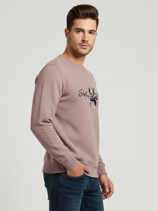 Parcel Yard Men's Full Sleeve Cotton Blend Sweatshirt For Men