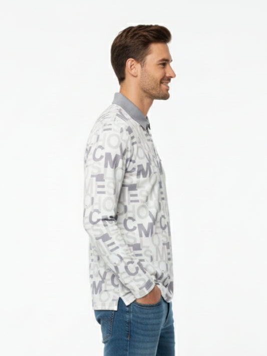 Parcel Yard Mens Full Sleeve Polo Sweatshirt