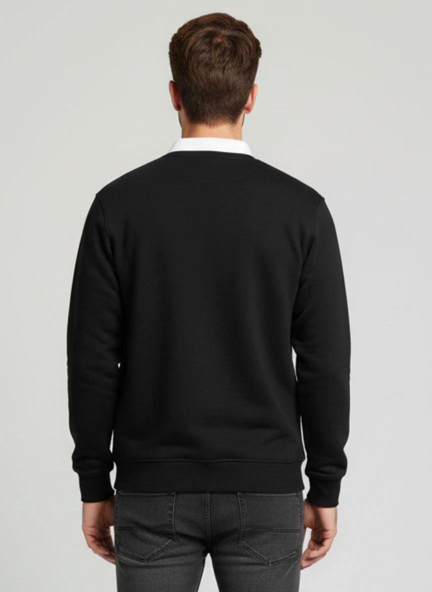 Parcel Yard Men Regular Fit Full Sleeve Sweatshirt
