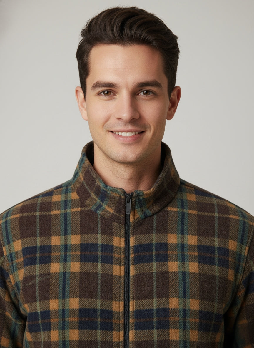 Parcel Yard Sweatshirt for Man Stylish Zipper Sweatshirts for Men