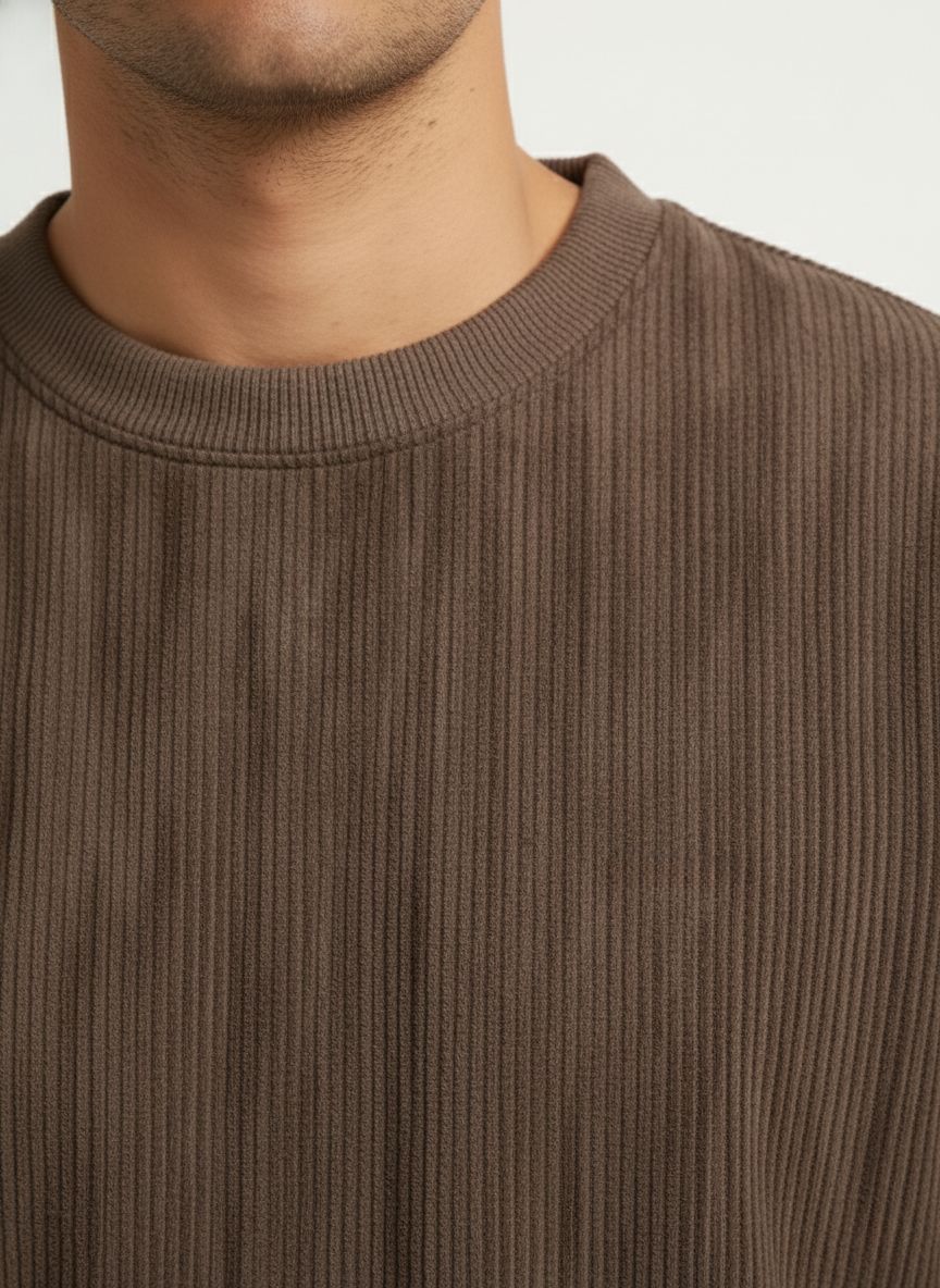 Parcel Yard Men's Casual Crew Neck Sweatshirt