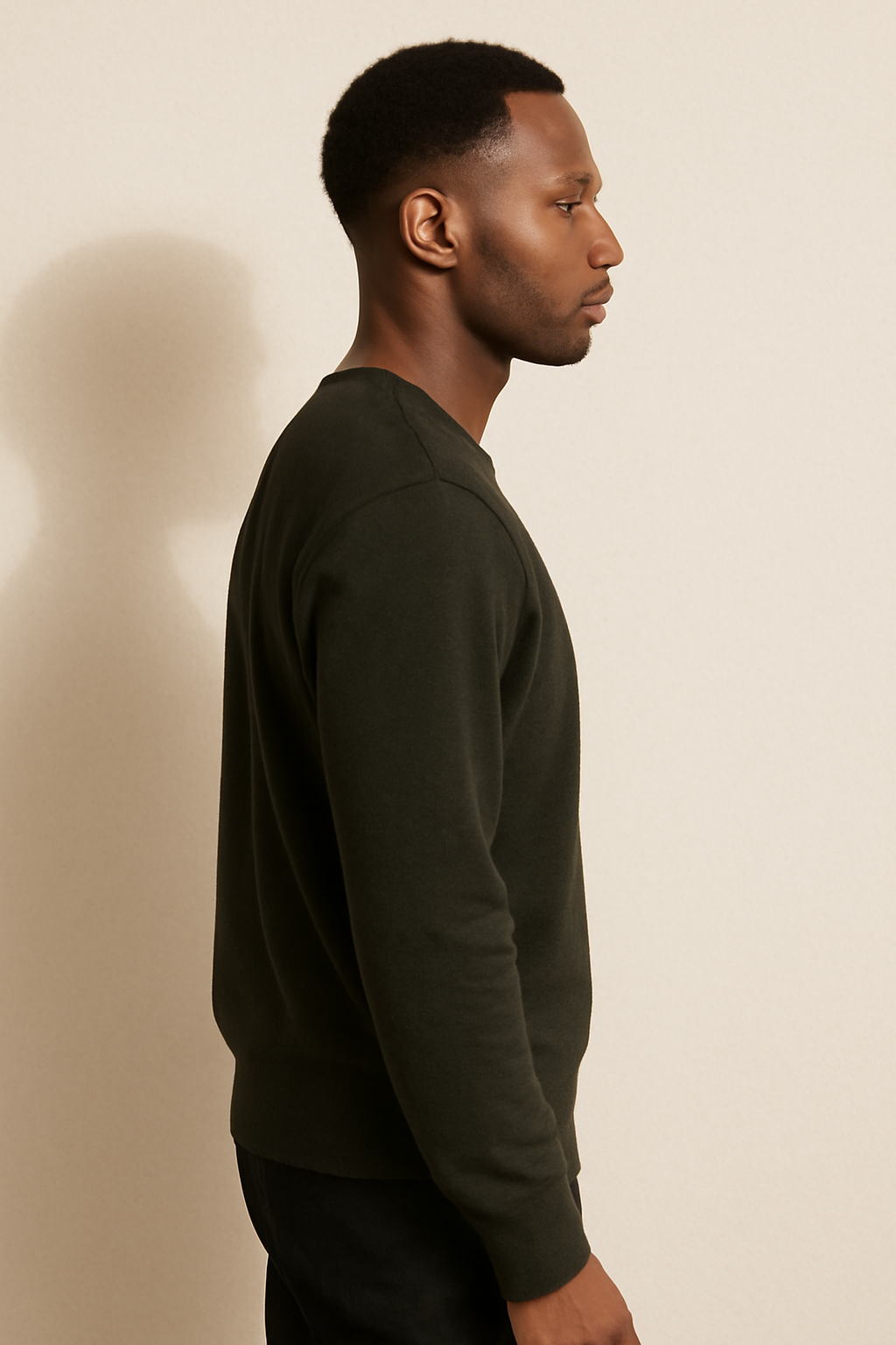 Parcel Yard Men's Soft Crewneck Sweatshirt Breathable Crew Neck Pullover Outdoor Athletic Long Sleeve Sweatshirts
