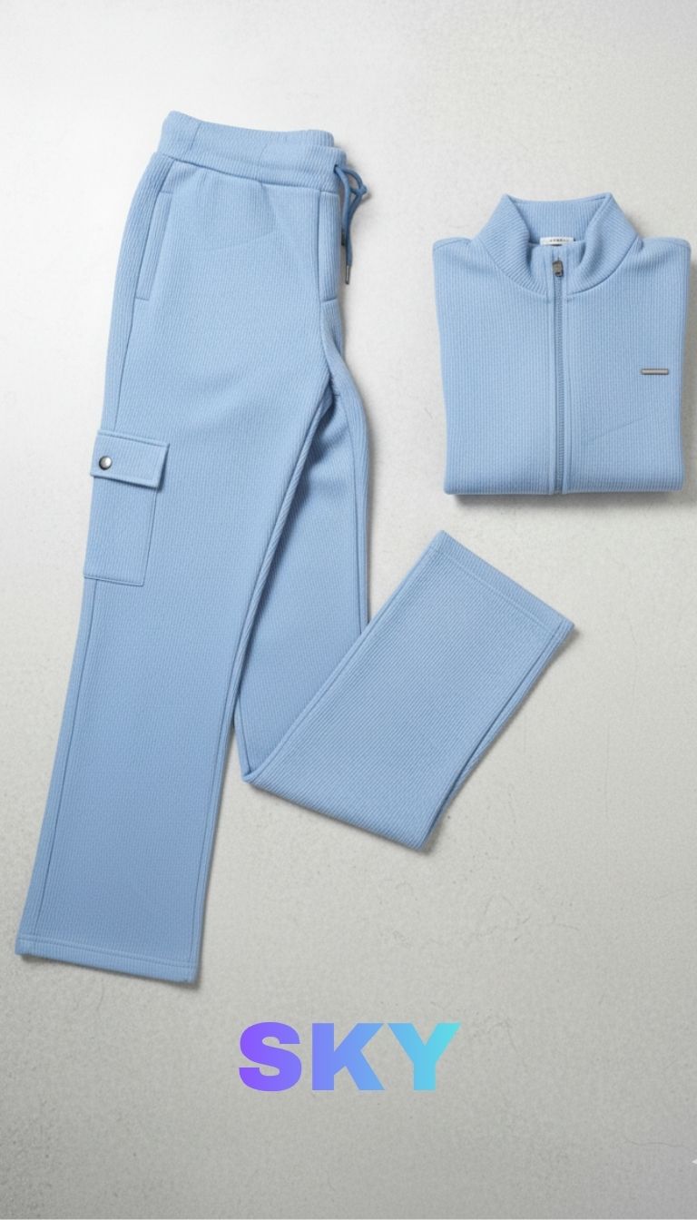 ✨ PARCEL YARD Tracksuit – Full Sleeve Mock Collar Set Cotton Blend TrackSuit For Men