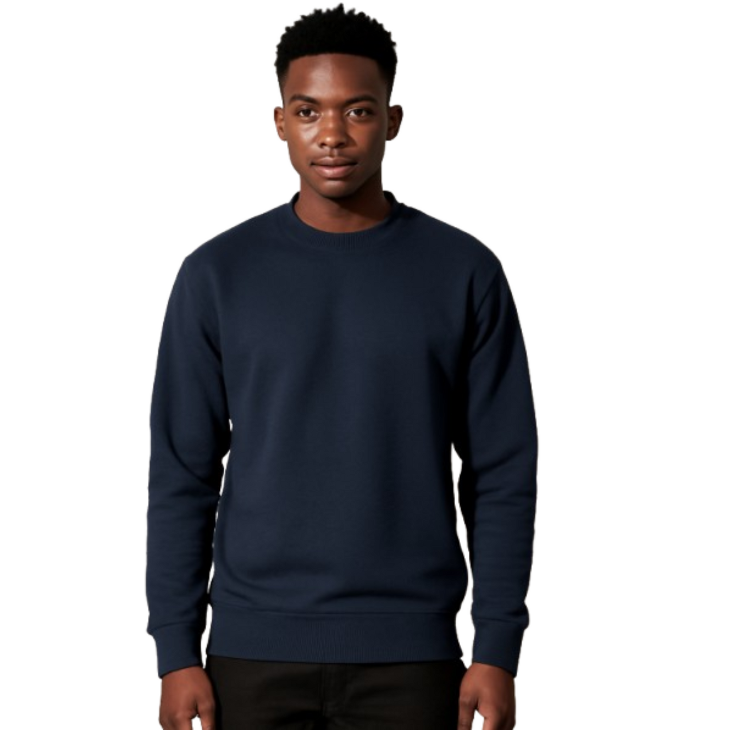 Parcel Yard Men's Soft Crewneck Sweatshirt Breathable Crew Neck Pullover Outdoor Athletic Long Sleeve Sweatshirts