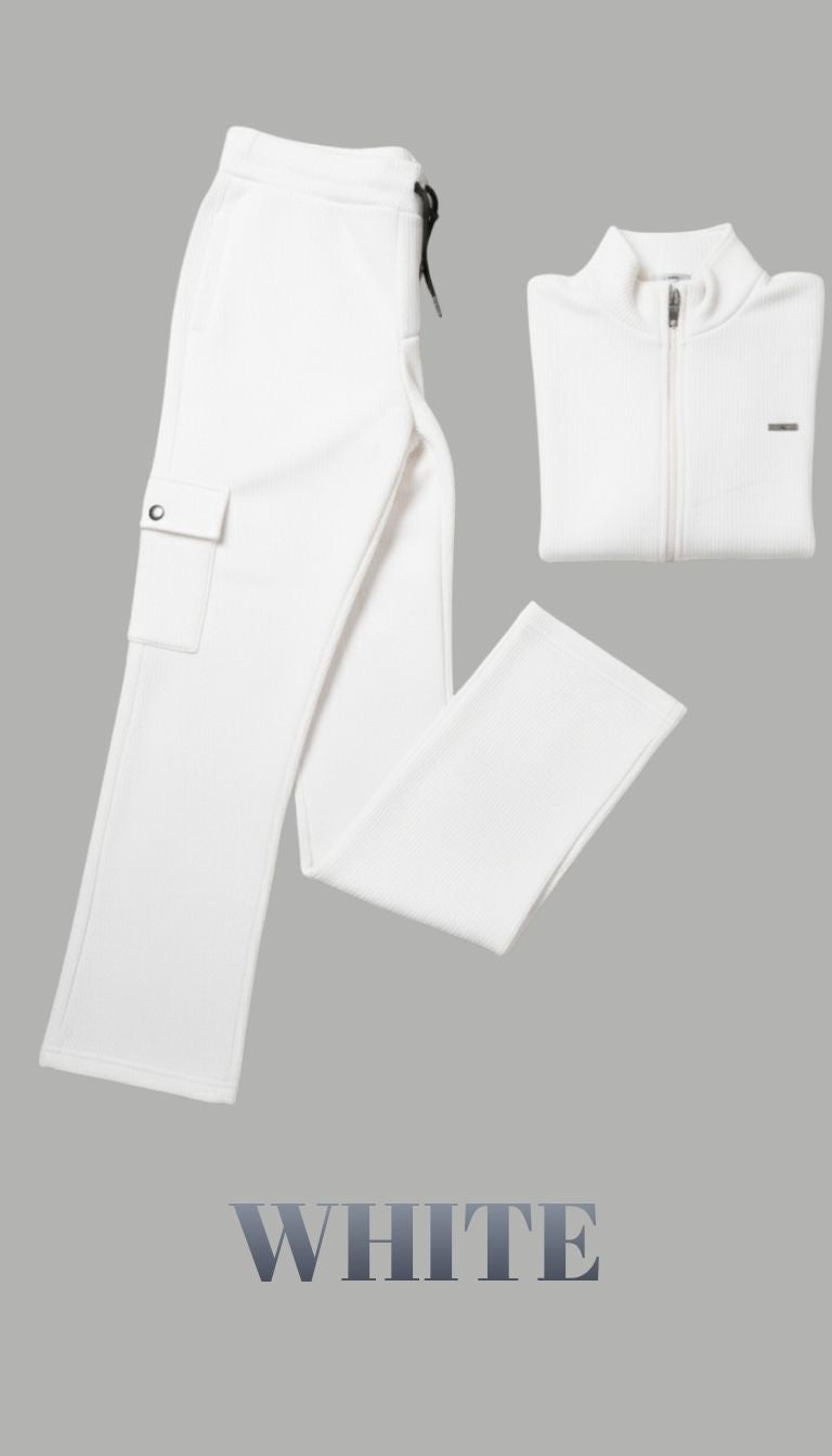 ✨ PARCEL YARD Tracksuit – Full Sleeve Mock Collar Set Cotton Blend TrackSuit For Men