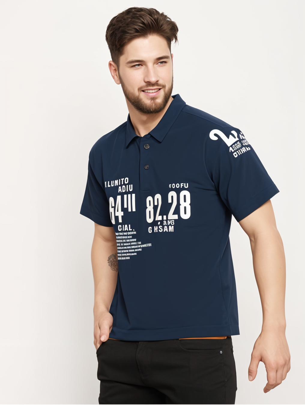 Parcel Yard Tshirt for Men | Printed T Shirt for Men | 100% Cotton Regular Fit T-Shirt Pack of 1