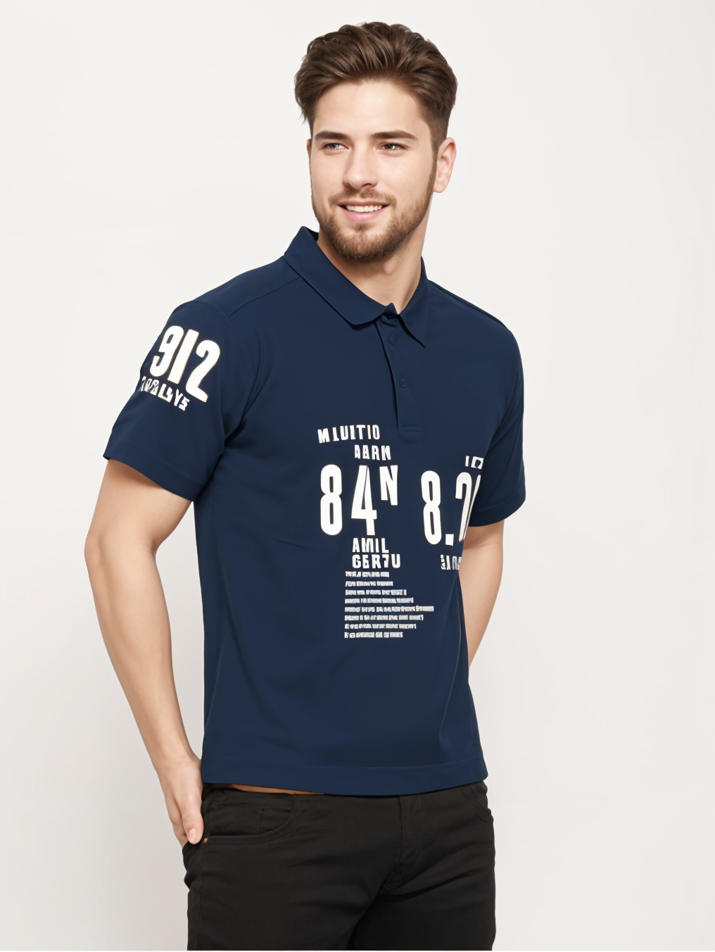 Parcel Yard Tshirt for Men | Printed T Shirt for Men | 100% Cotton Regular Fit T-Shirt Pack of 1