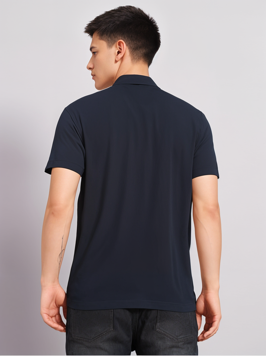 Parcel Yard Polo T-Shirt for Men Cotton Short Sleeve Regular Fit | Perfect for Golf, Travel & Outdoor Casual Look