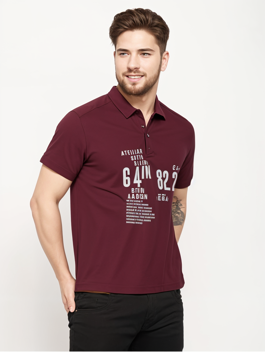 Parcel Yard Tshirt for Men | Printed T Shirt for Men | 100% Cotton Regular Fit T-Shirt Pack of 1