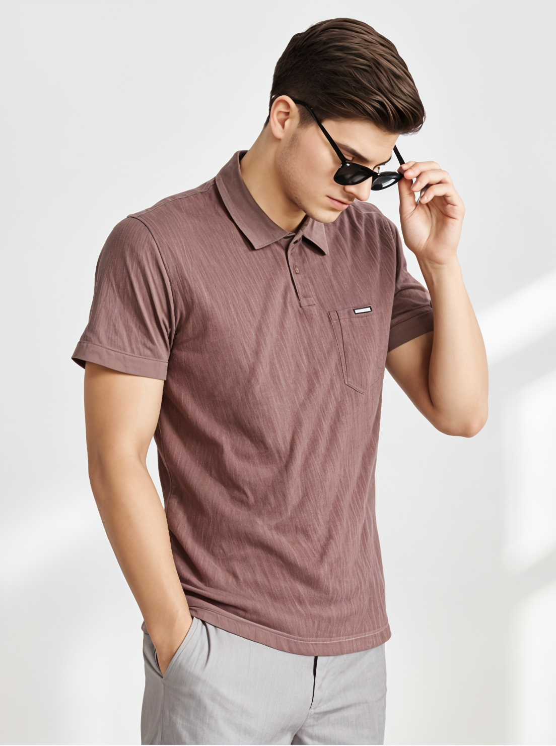 Parcel Yard Polo T-Shirt for Men 100% Cotton Soft Fabric | Regular Fit Polo Tshirt