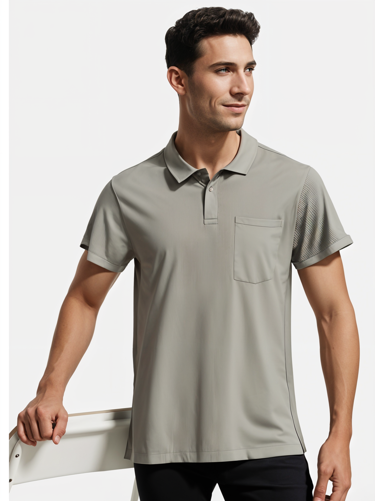 Parcel Yard Polo T-Shirt for Men Cotton Short Sleeve Regular Fit | Perfect for Golf, Travel & Outdoor Casual Look