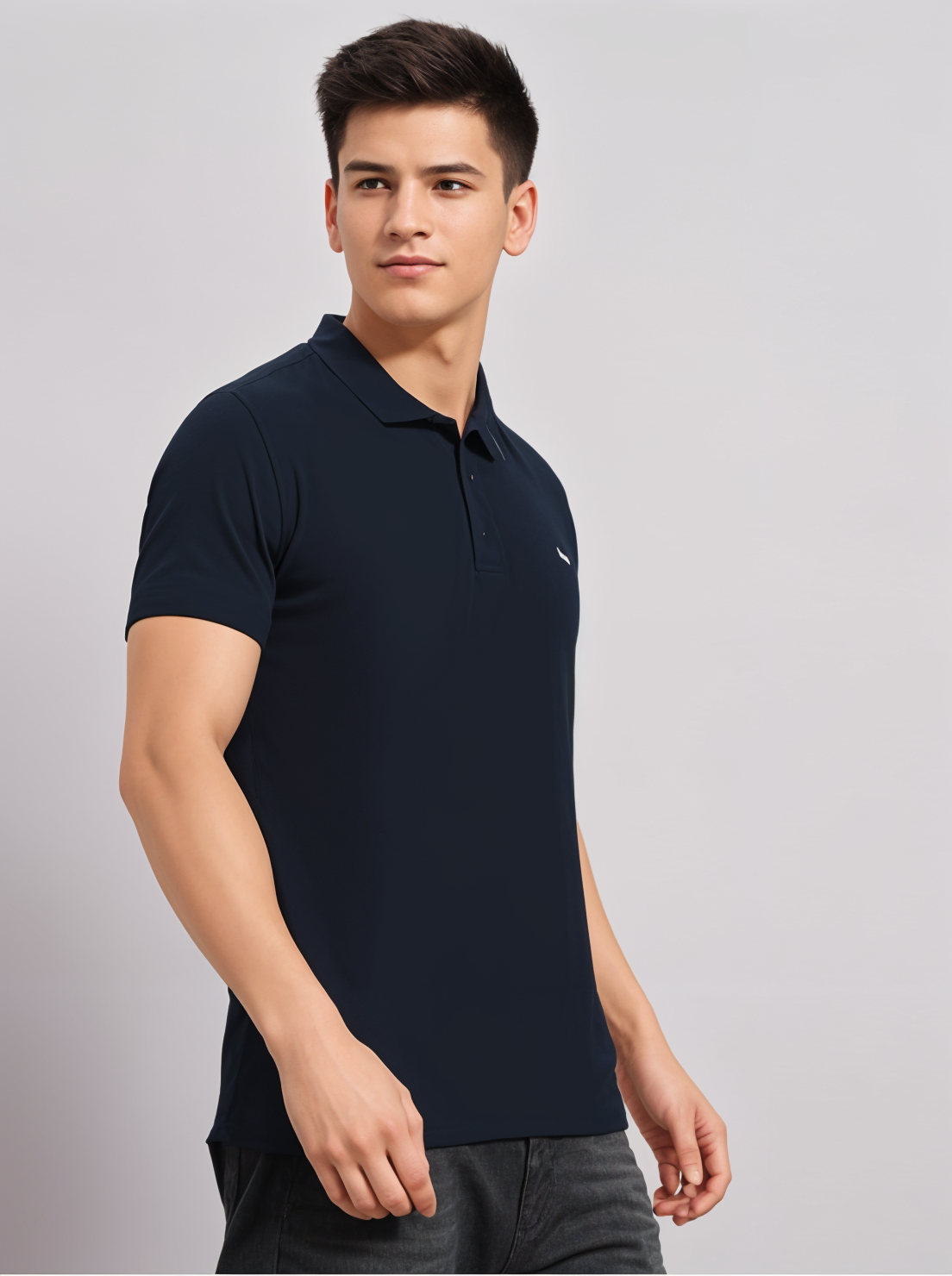 Parcel Yard Polo T-Shirt for Men Cotton Short Sleeve Regular Fit | Perfect for Golf, Travel & Outdoor Casual Look