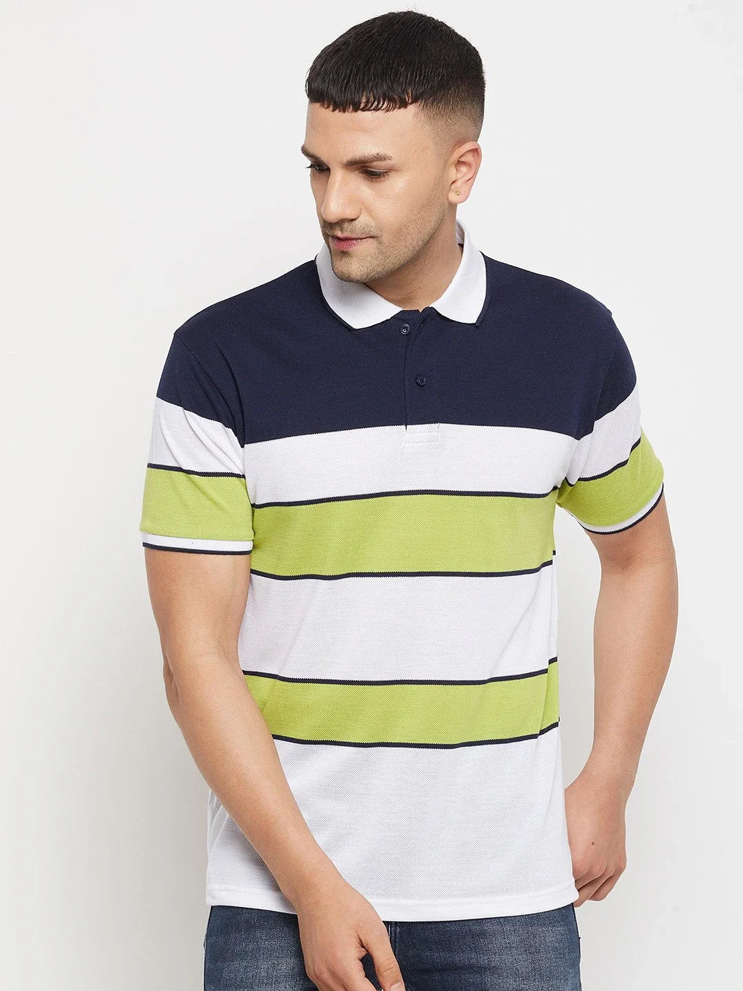 MEN POLO NECK T-SHIRT