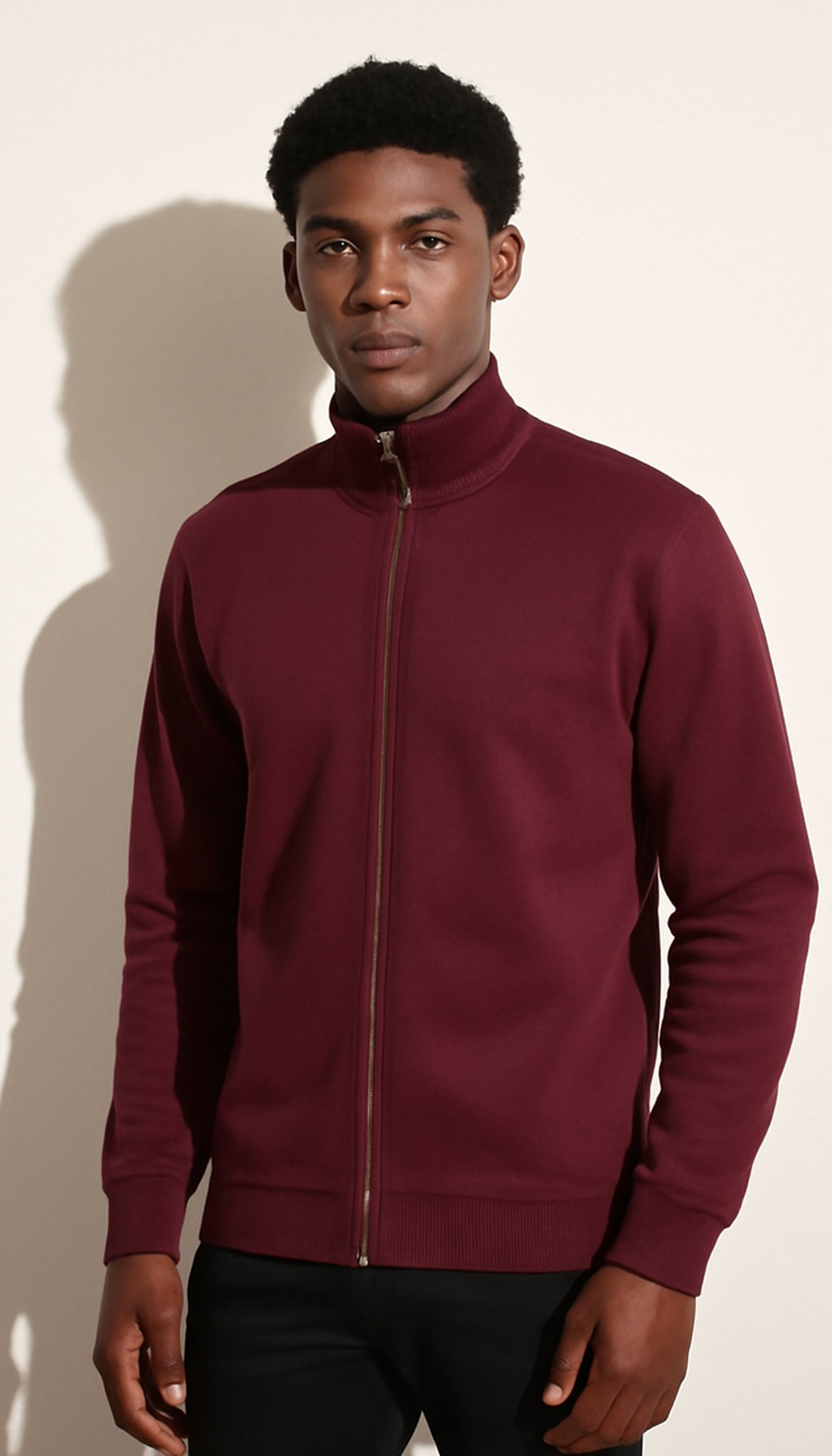 Men Full Zipper Hoodie