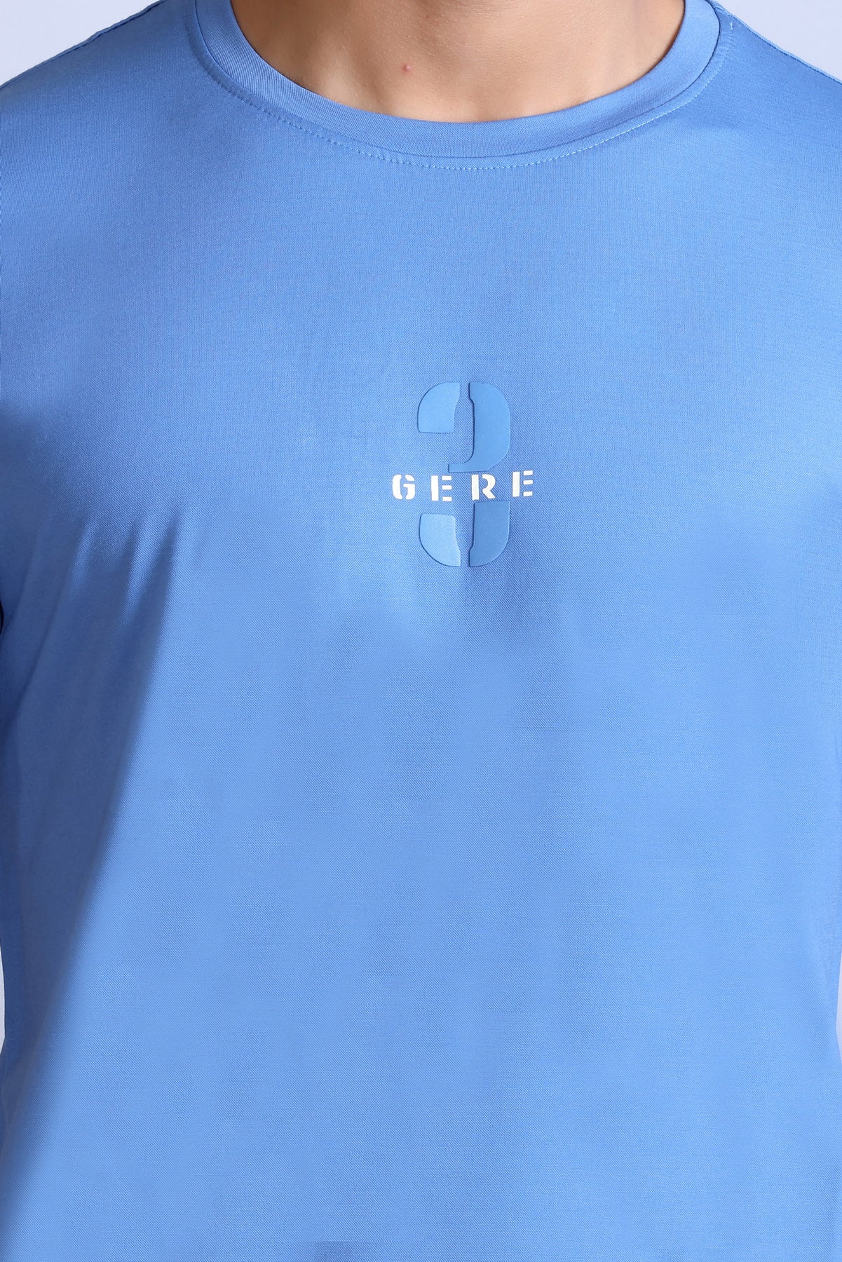 Men's Printed Round Neck T-Shirt