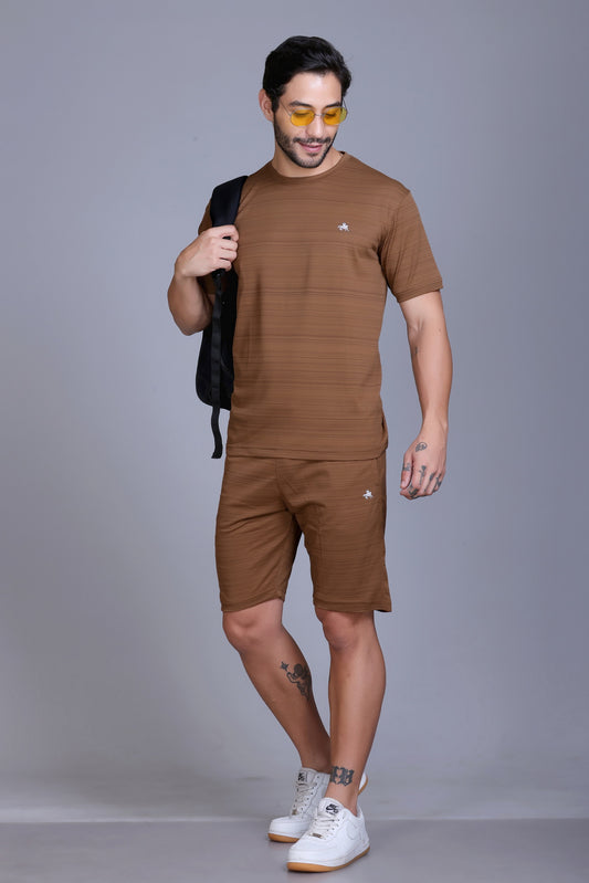 Men Cotton Regular Fit Coord Set