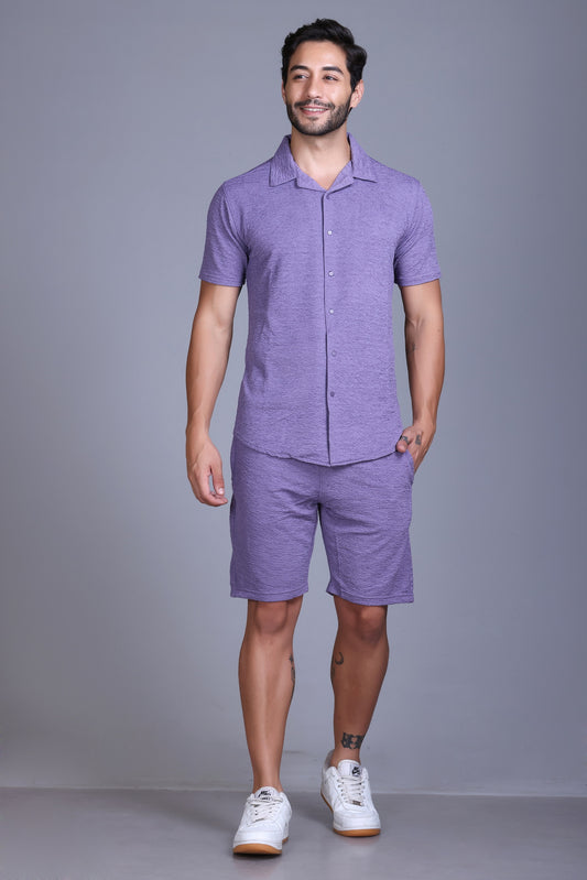 Men Cotton Regular Fit Coord Set