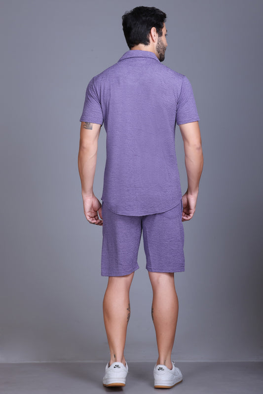 Men Cotton Regular Fit Coord Set