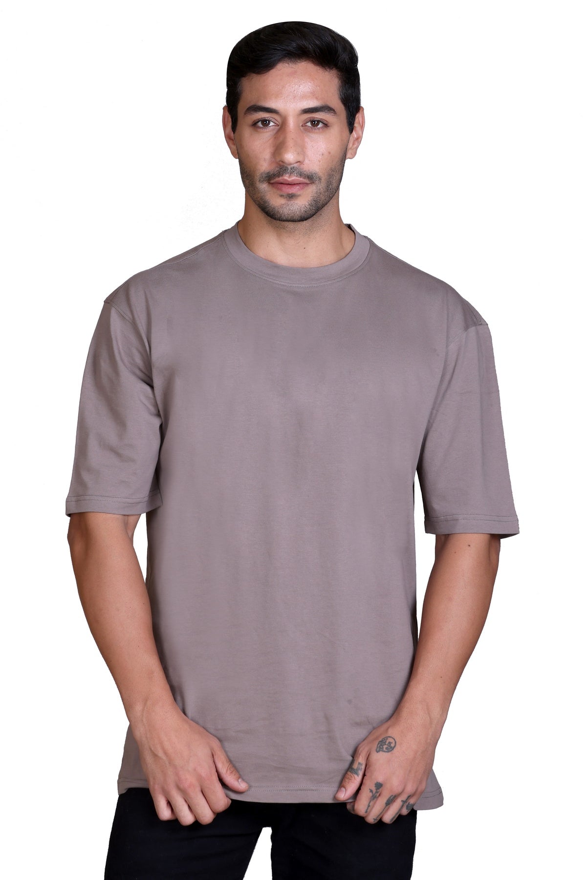Men's Mouse Oversize Round Neck T-Shirt