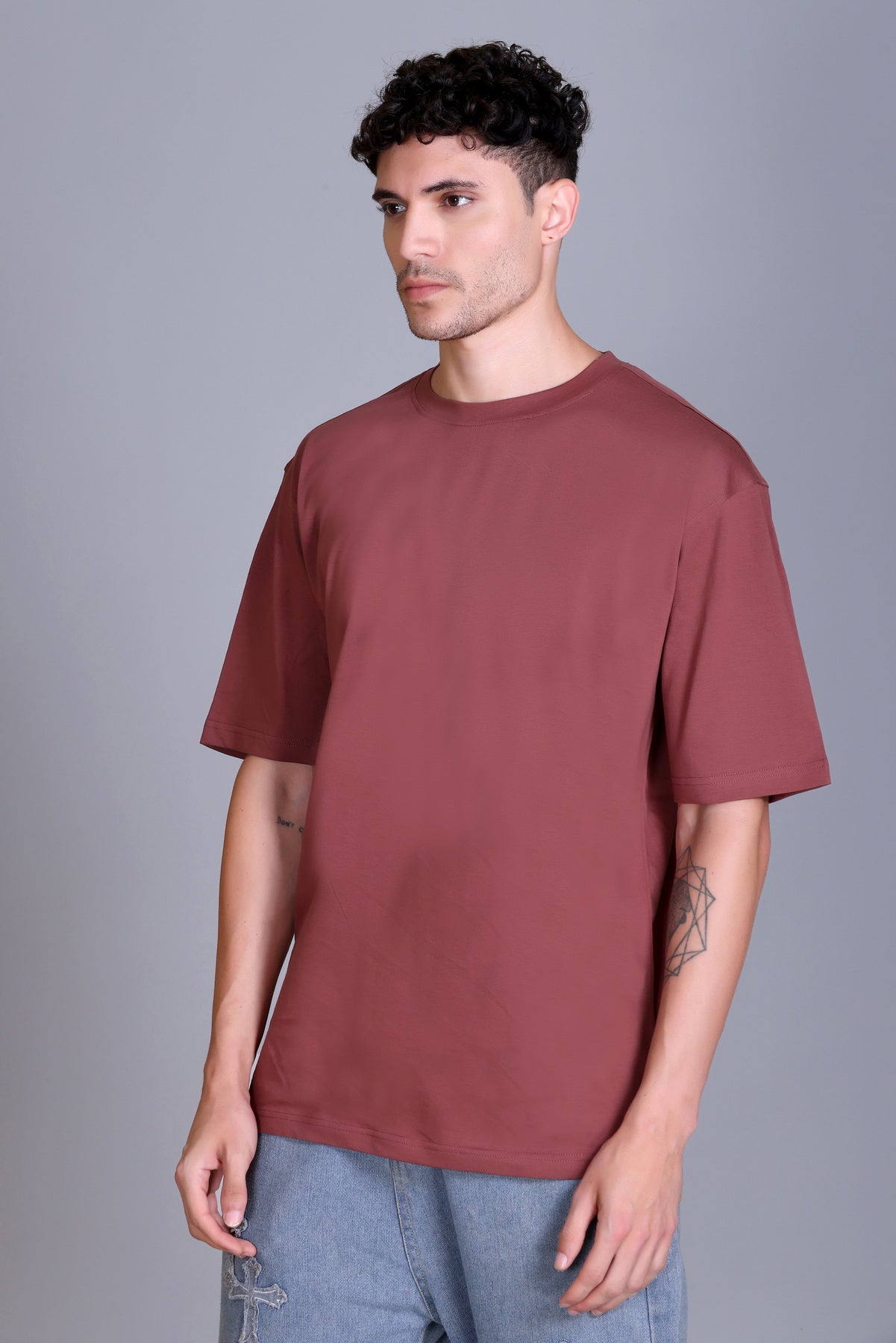 Men's Onion Oversize Round Neck T-Shirt