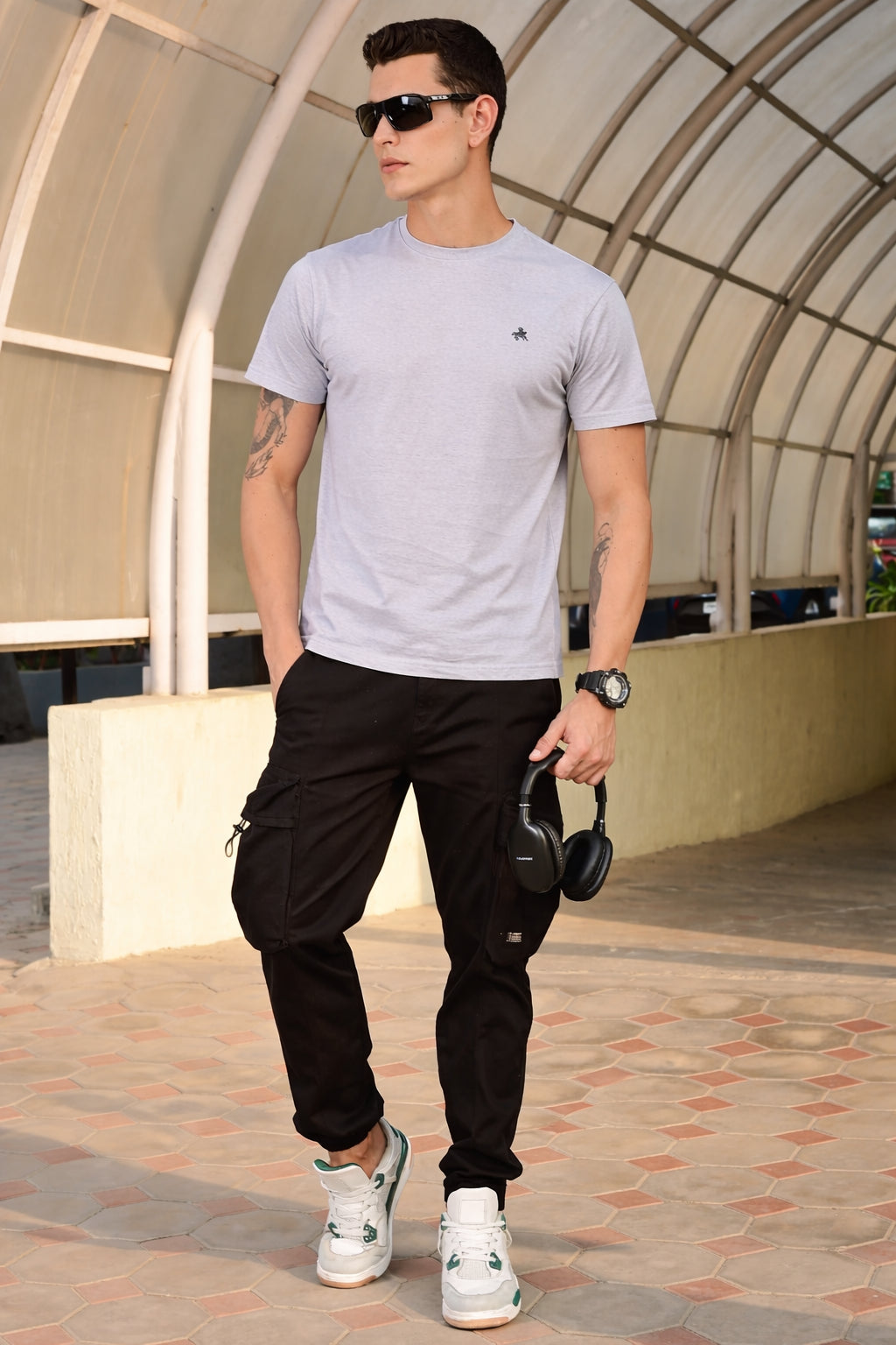 Men's Cotton Rich Round Neck Tshirt | Pull Over Tshirts | Half Sleeves