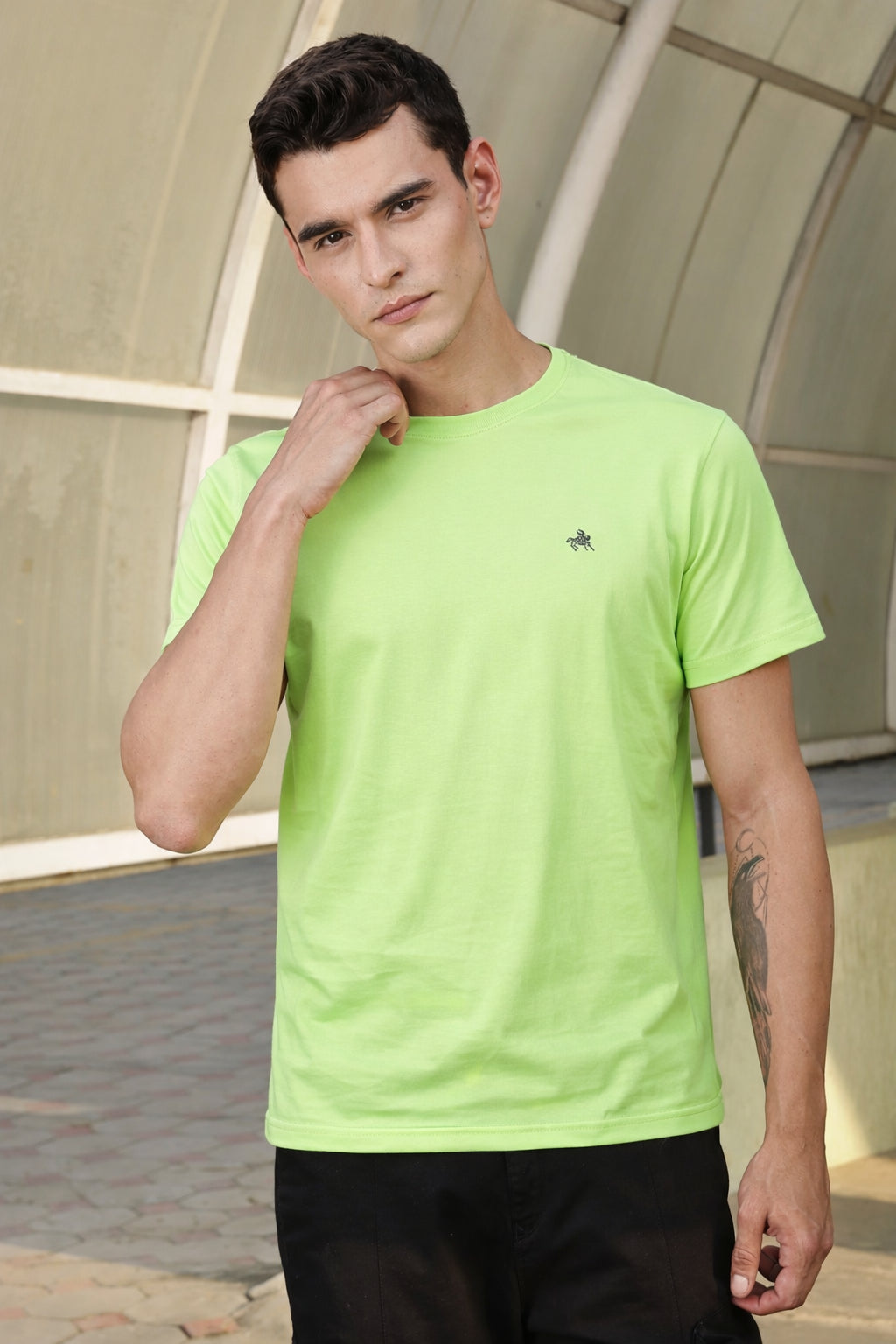 Men's Cotton Rich Round Neck Tshirt | Pull Over Tshirts | Half Sleeves