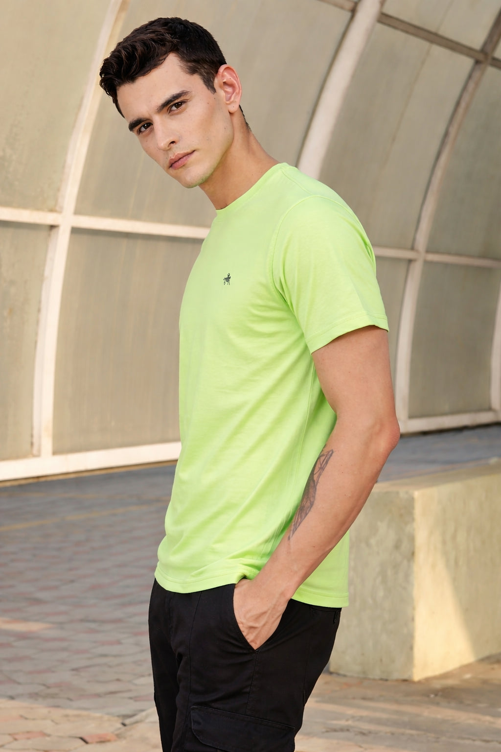 Men's Cotton Rich Round Neck Tshirt | Pull Over Tshirts | Half Sleeves