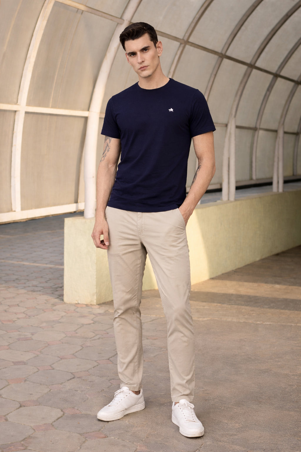 Men's Cotton Rich Round Neck Tshirt | Pull Over Tshirts | Half Sleeves